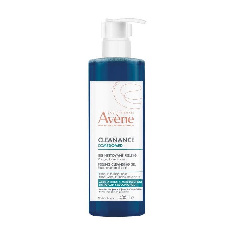 Avène Cleanance Comedomed Gel Peeling peelingový čisticí gel pro mastnou a problematickou pleť 400 ml