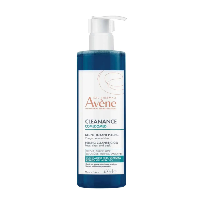 Avène Cleanance Comedomed Gel Peeling peelingový čisticí gel pro mastnou a problematickou pleť 400 ml