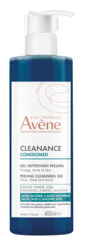 Avène Cleanance Comedomed Gel Peeling peelingový čisticí gel pro mastnou a problematickou pleť 400 ml