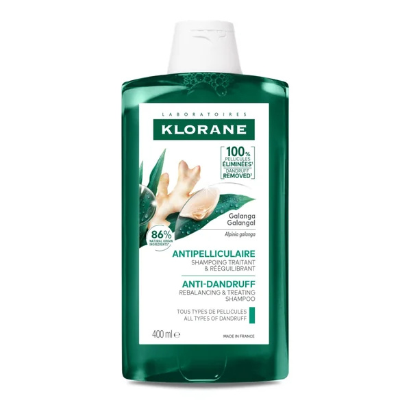 KLORANE Šampon proti lupům s galangalem 400ml