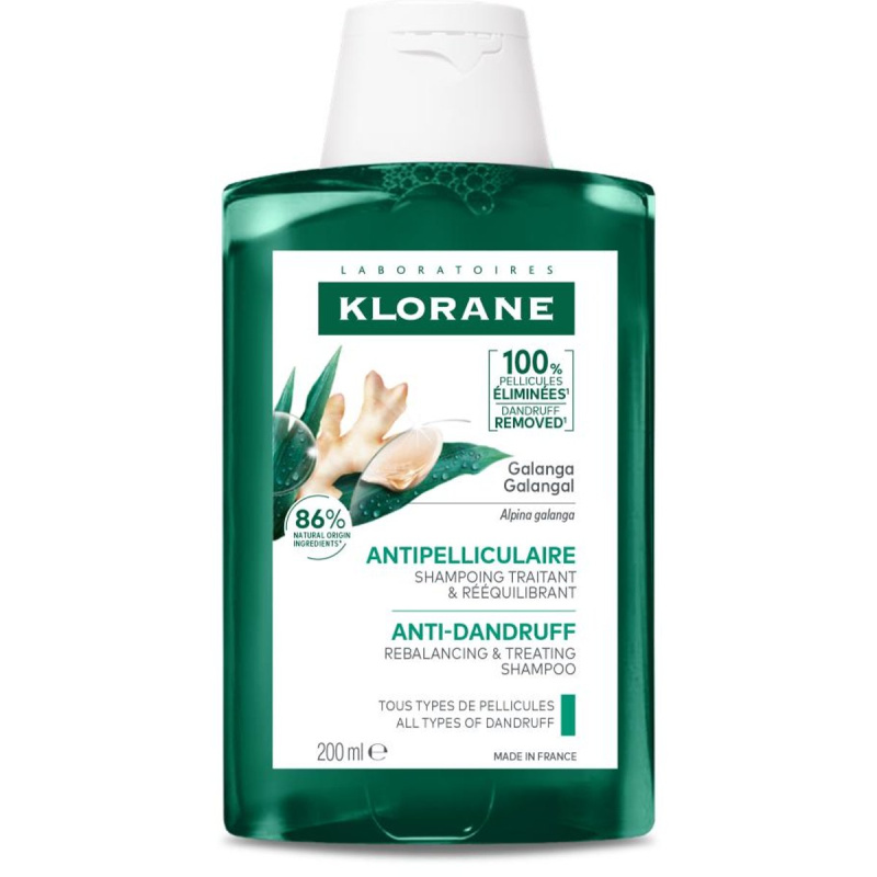 KLORANE Šampon proti lupům s galangalem 200ml