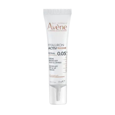 Avène Hyaluron Activ Procedure Micro-Lift Eye & Lip Cream 0.05% Retinal Mikro-liftingový krém na oči a rty s retinalem 0,05 % 15 ml