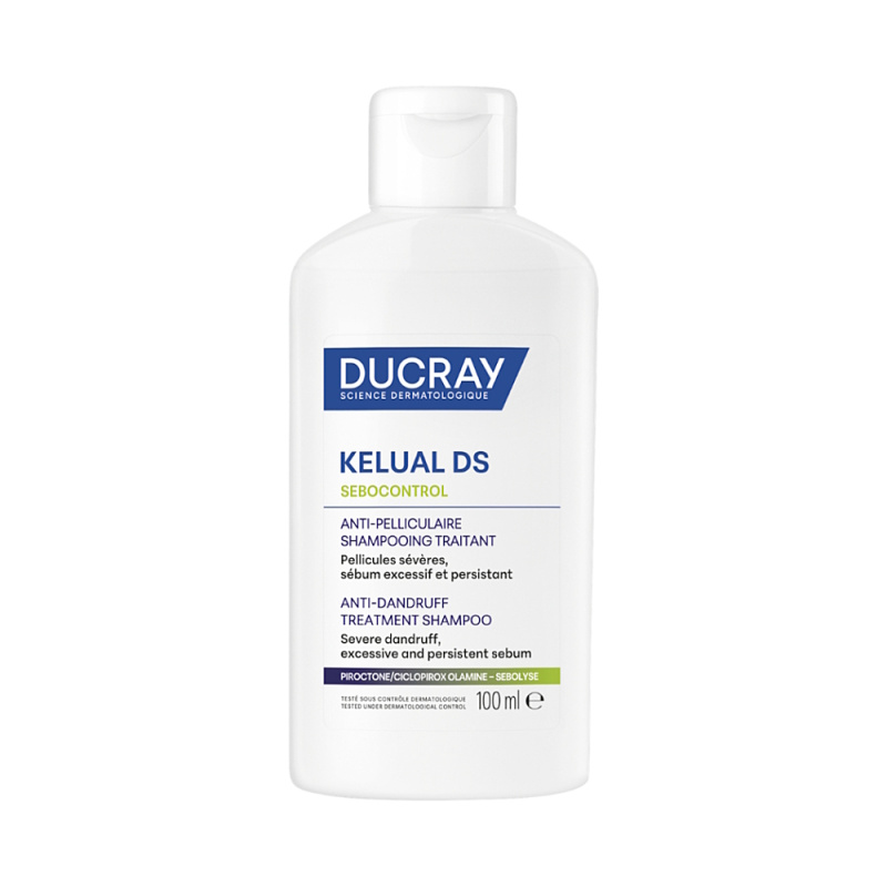 DUCRAY Kelual DS Sebocontrol pečující šampon proti lupům 100 ml