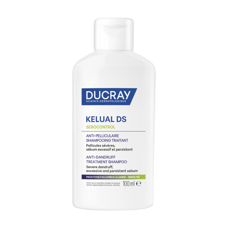 DUCRAY Kelual DS Sebocontrol pečující šampon proti lupům 100 ml