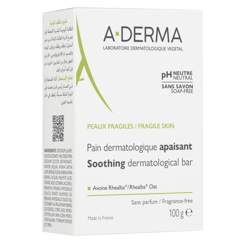 A-DERMA Dermatologická mycí kostka 100 g