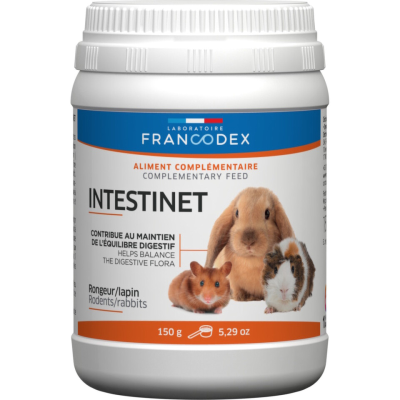 Francodex INTESTINET pro hlodavce a králíky  150g