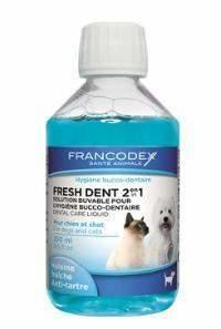 FRANCODEX Fresh Dent pes, kočka 250 ml