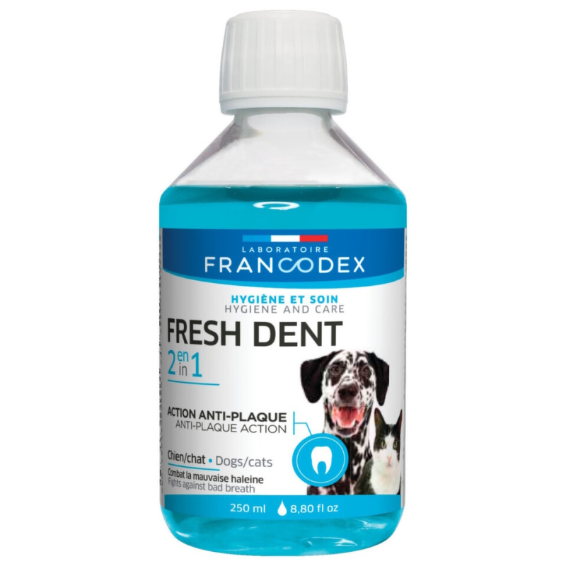 FRANCODEX Fresh Dent pes, kočka 250 ml