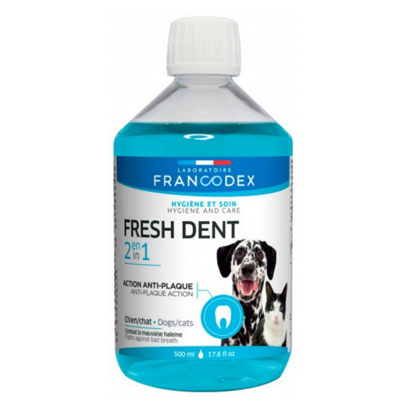 Francodex Fresh Dent 2v1 pro psy a kočky  500ml