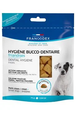 Francodex Pochoutka Dental Hygiene pro štěňata  75g