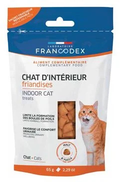 Francodex Pochoutka Indoor kočka  65g