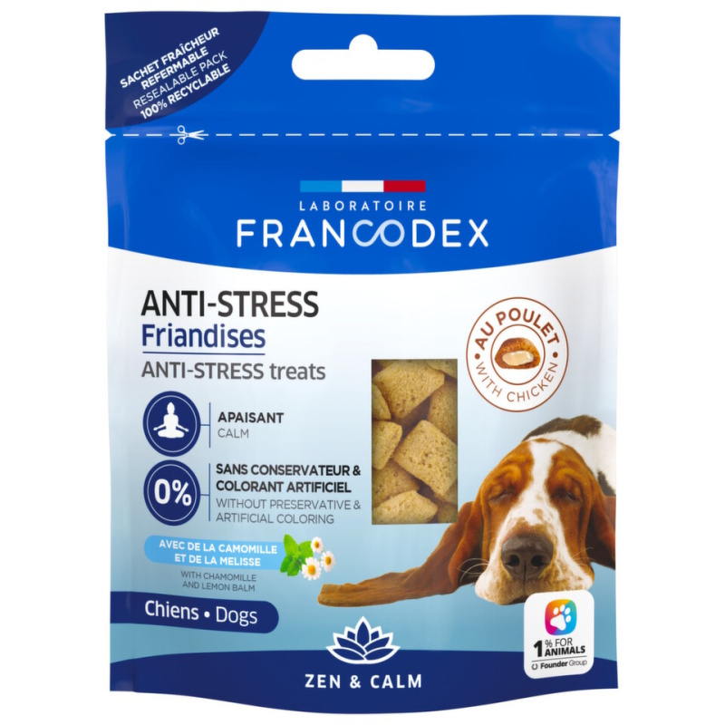 Francodex Pochoutka Anti-stress pes  75g