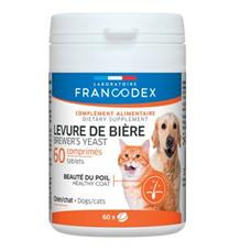 Francodex Brewer Yeast (pivovar. kvas) pes,kočka  60tbl.