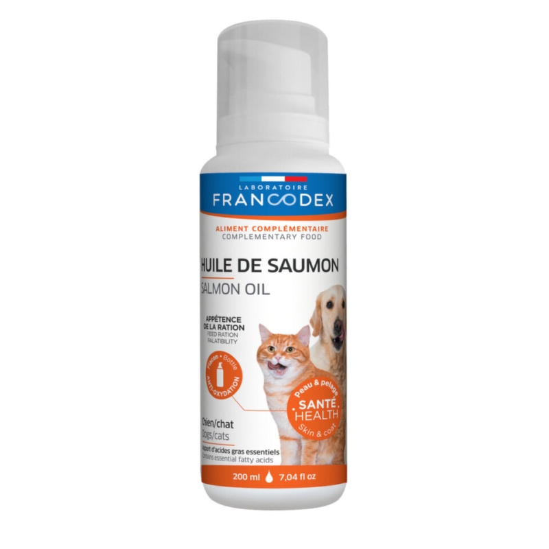 Francodex Salmon Oil lososový olej pes, kočka  200ml