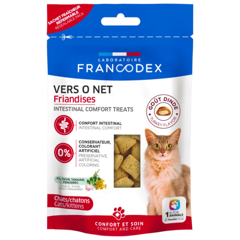 Francodex Pochoutka Intestinal Comfort kočka 65g