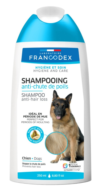 Francodex Šampon proti vypadávání chlupů pes  250ml