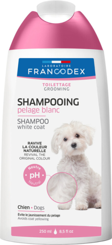Francodex Šampon bílá srst pes  250ml