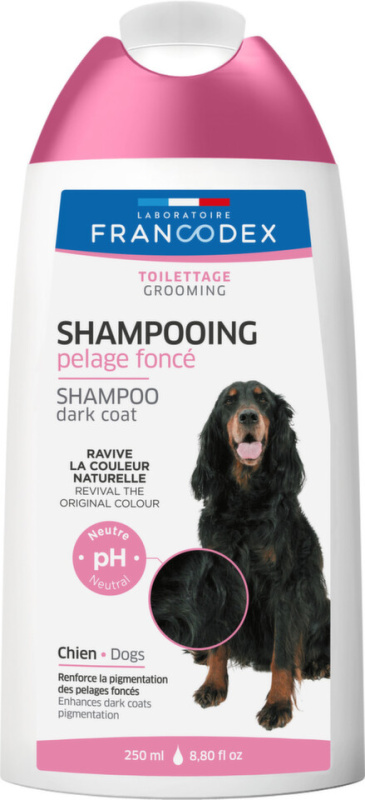 Francodex Šampon černá srst pes  250ml