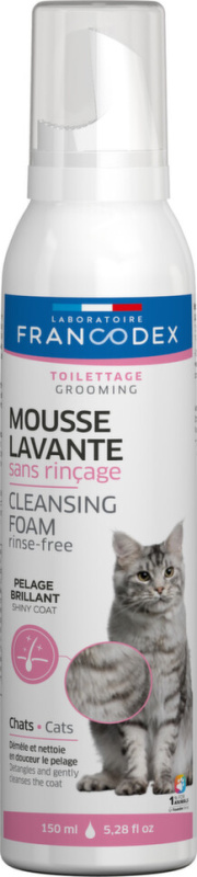 Francodex čistící a bezoplachová pěna pro kočky 150 ml