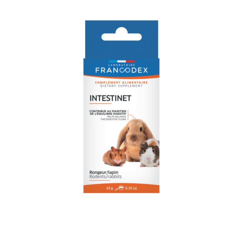 Francodex INTESTINET pro hlodavce a králíky  10g
