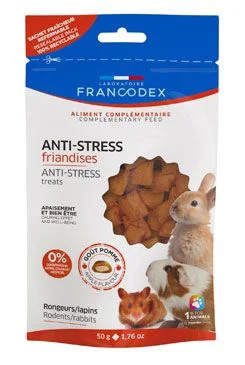 Francodex Pochoutka Anti-stress pro hlodavce  50g