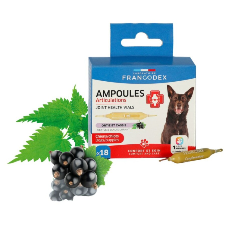 Francodex Joint Health ampulky pes, štěně  18 x 1ml