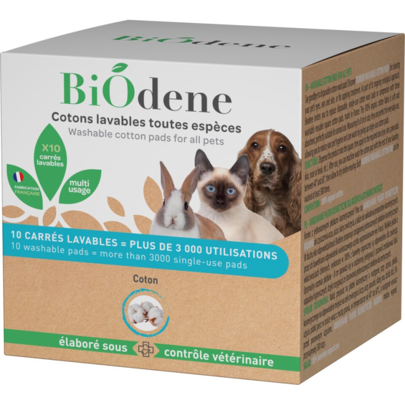 Francodex Biodene Tampony bavlna pratelné  10 ks