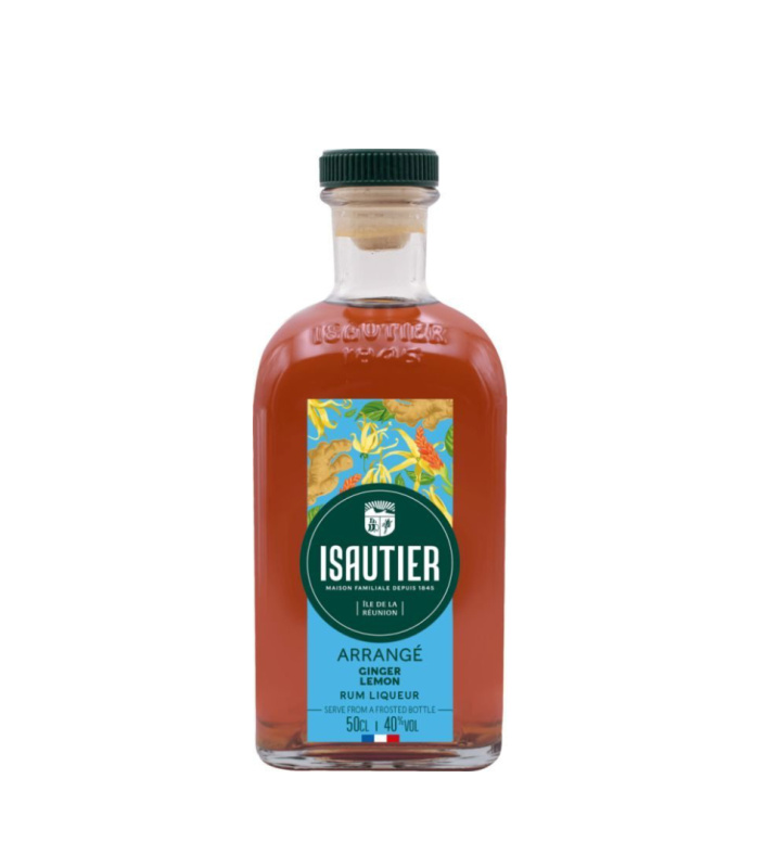 Isautier Arrange Ginger Lemon 40% 0,5l (holá lahev)