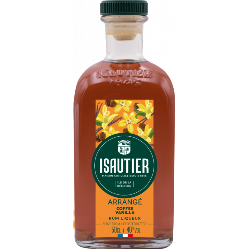 Isautier Arrangé Coffee Vanilla 40% 0,5l