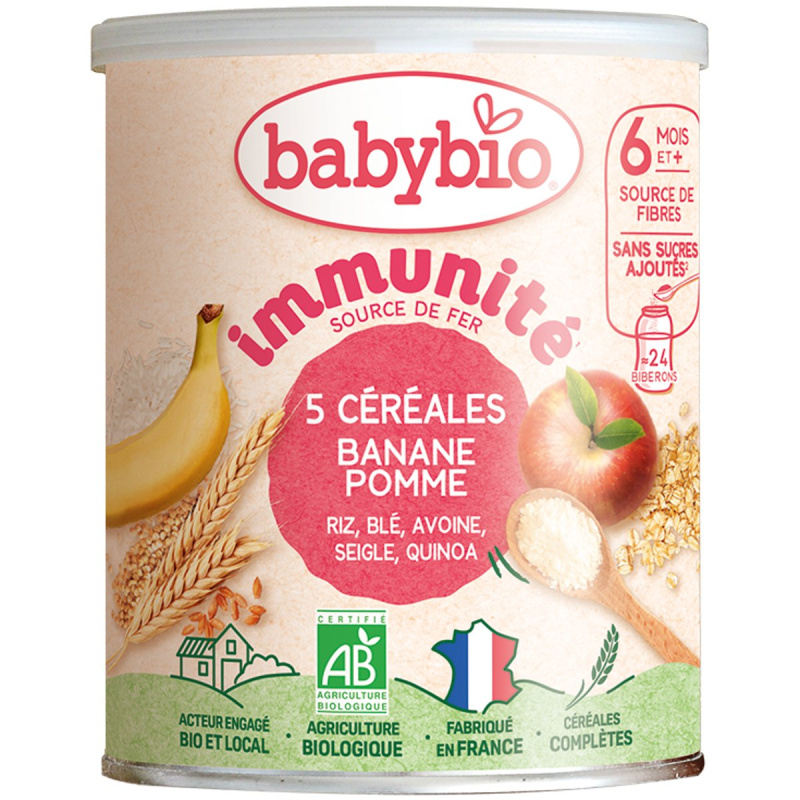 Babybio Nemléčná kaše 3 druhy ovoce 220 g