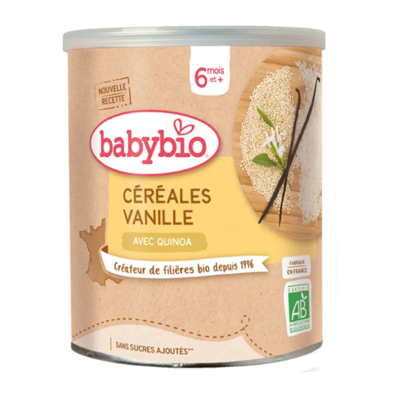 BABYBIO nemléčná kaše s vanilkou 220 g