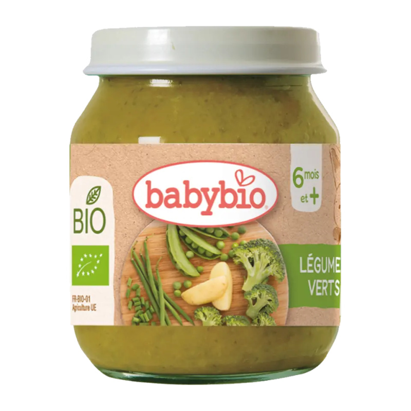 Babybio  BIO příkrm zelená zelenina 130 g