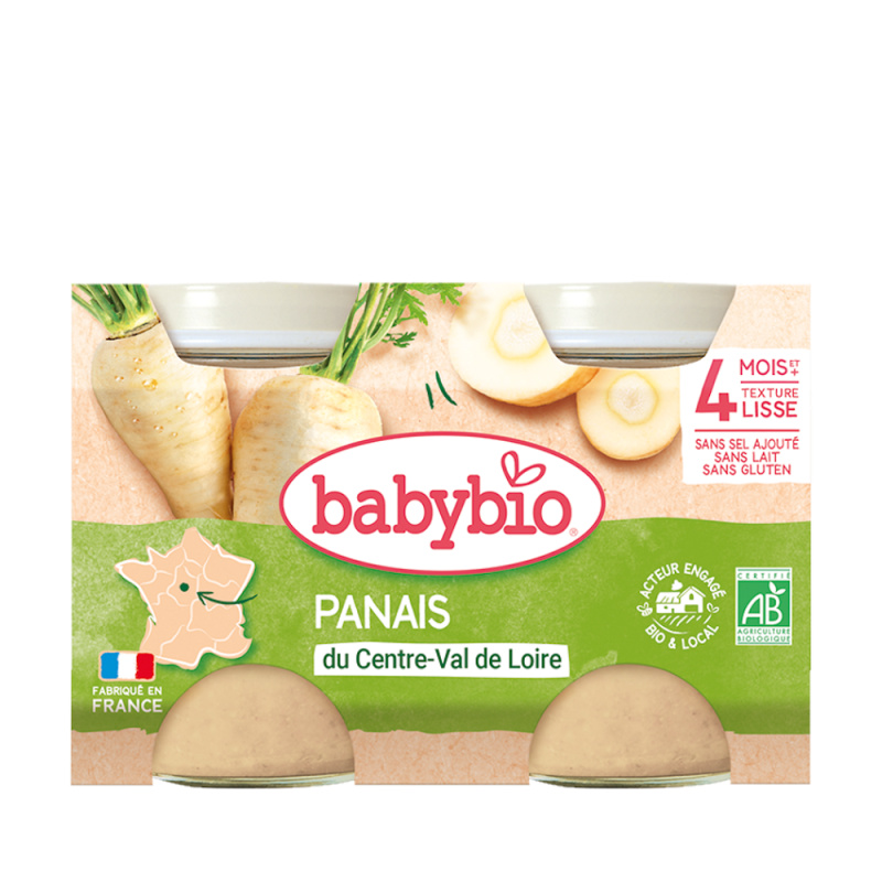 BABYBIO Pastinák 2 x 130 g