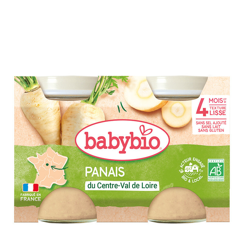 BABYBIO Pastinák 2 x 130 g