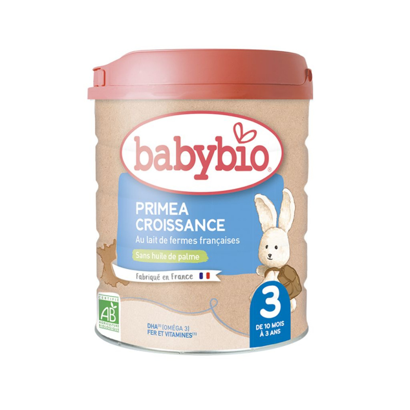 BABYBIO Primea 3 batolecí kojenecké bio mléko 800 g