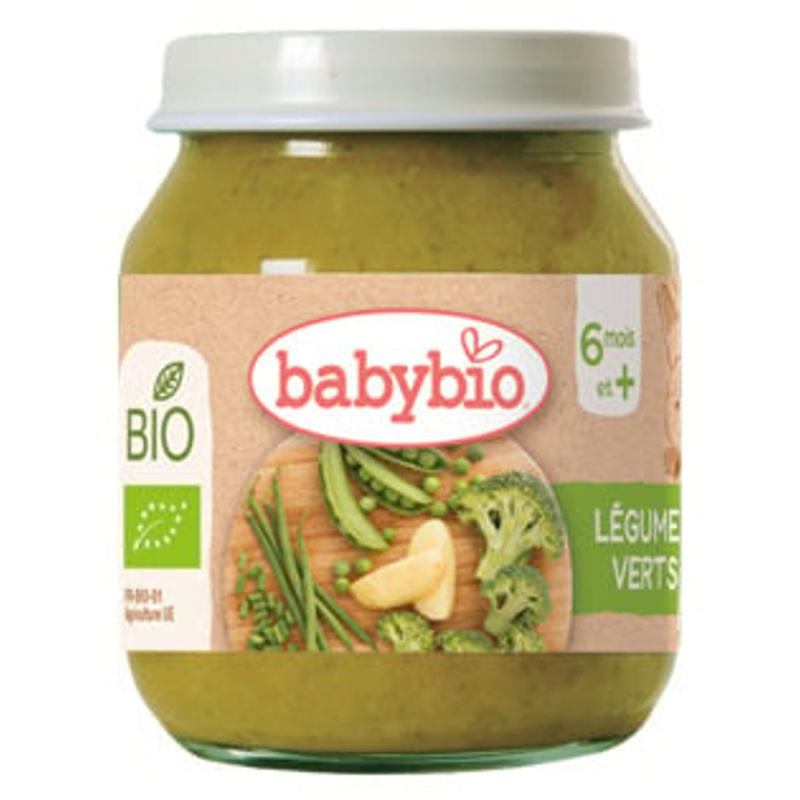 Babybio BIO Zelená zelenina