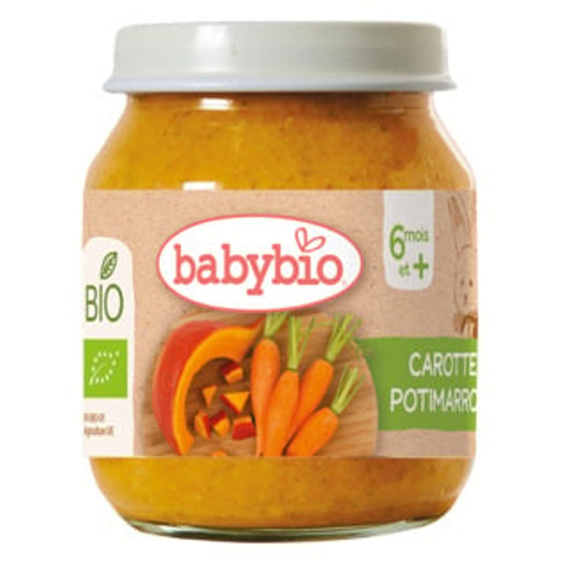 Babybio BIO Mrkev a dýně