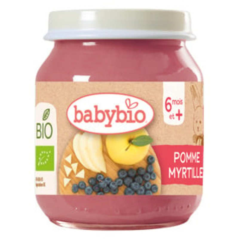 Babybio BIO Jablko a borůvky