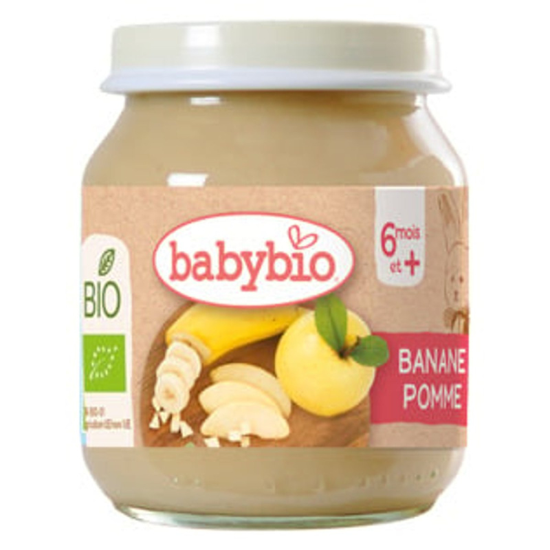 Babybio BIO Banán a jablko