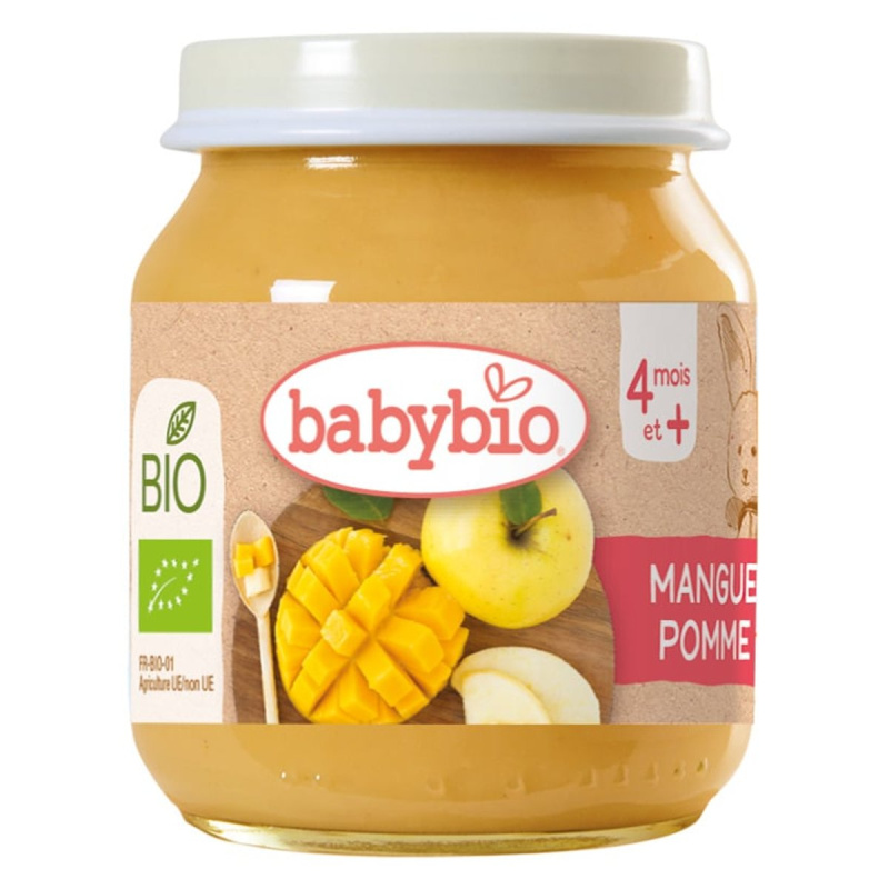 Babybio BIO Mango a jablko