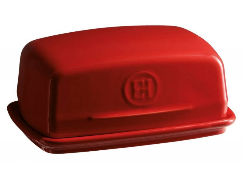 Emile Henry Dóza na máslo, 17 x 11,5 cm, granátová 340225