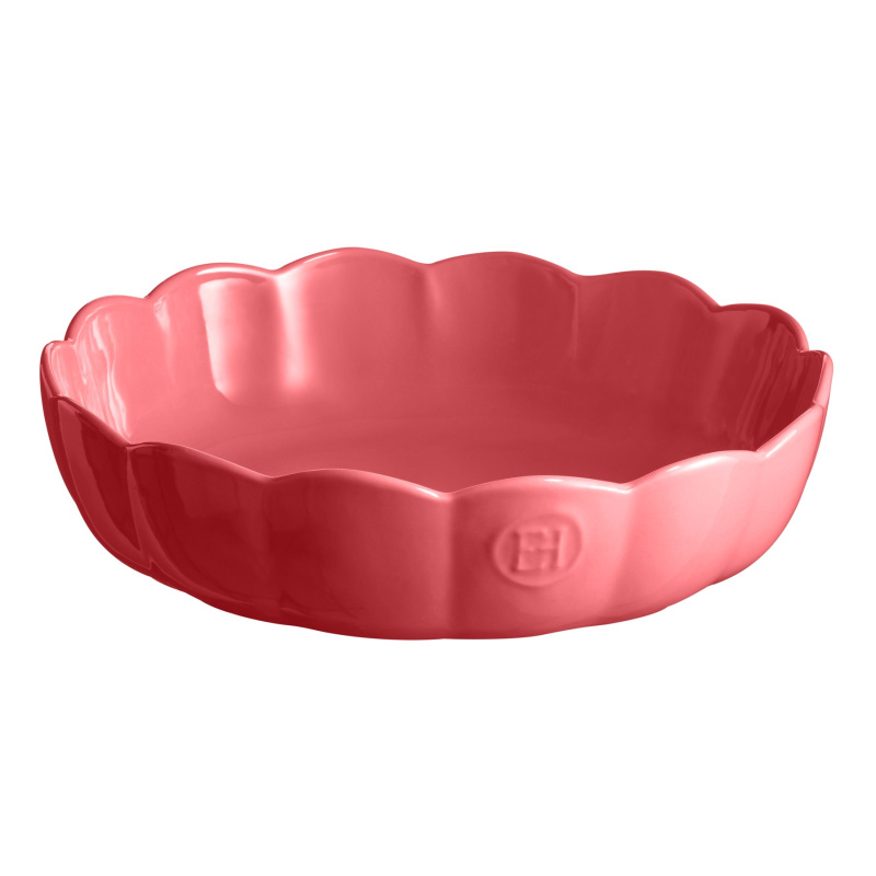 Emile Henry Hluboká koláčová forma Madeleine, Ø 27 cm, růžová Candy 476253