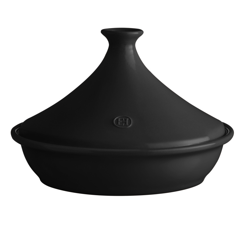 Emile Henry Keramický hrnec na tajine Flame Colorama, Ø 32,5 cm, černá 715532