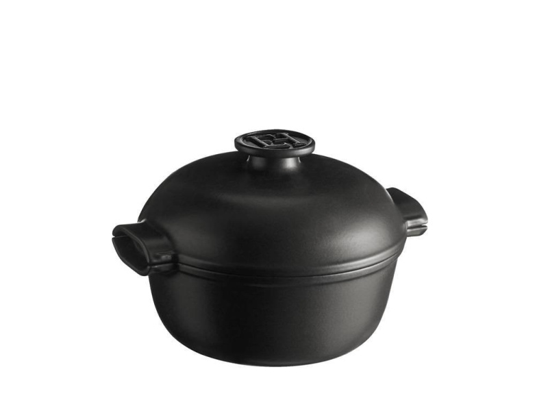 Emile Henry Keramický hrnec na indukci Delight se samopodlévací poklicí, 2,0 l 779562