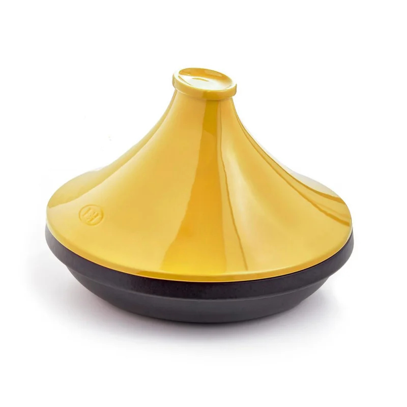 Emile Henry Keramická tajine na indukci Delight Colorama, víko žlutá Provence, Ø 33 cm 906632