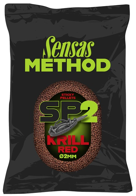 Sensas pelety sticky 650 g 2 mm - krill