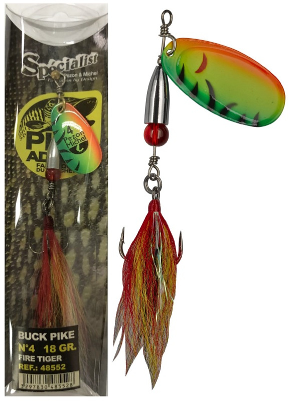 Pezon&michel třpytka buck pike fire tiger - 24 g