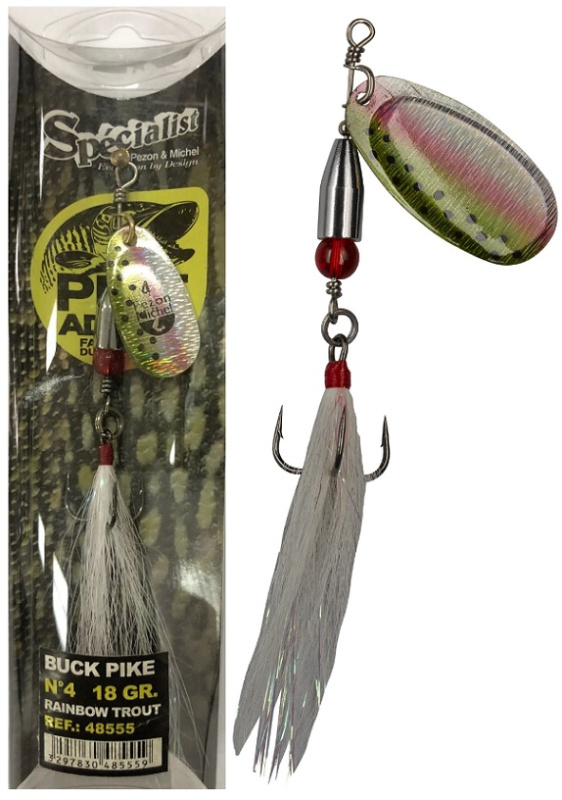 Pezon&michel třpytka buck pike rainbow - 24 g