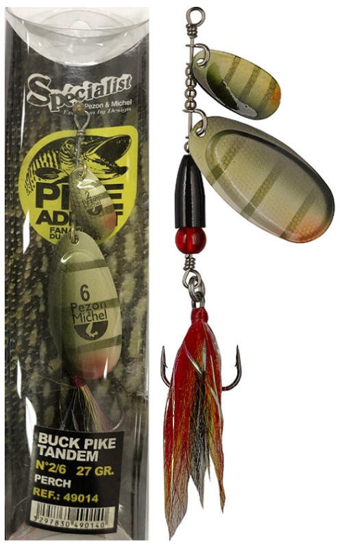 Pezon&michel třpytka buck pike tandem perch 27 g