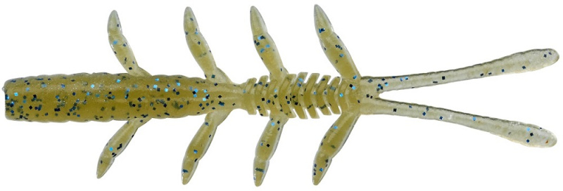 Illex gumová nástraha nymfa scissor comb melon blue clear pearl - 7,6 cm 8 ks